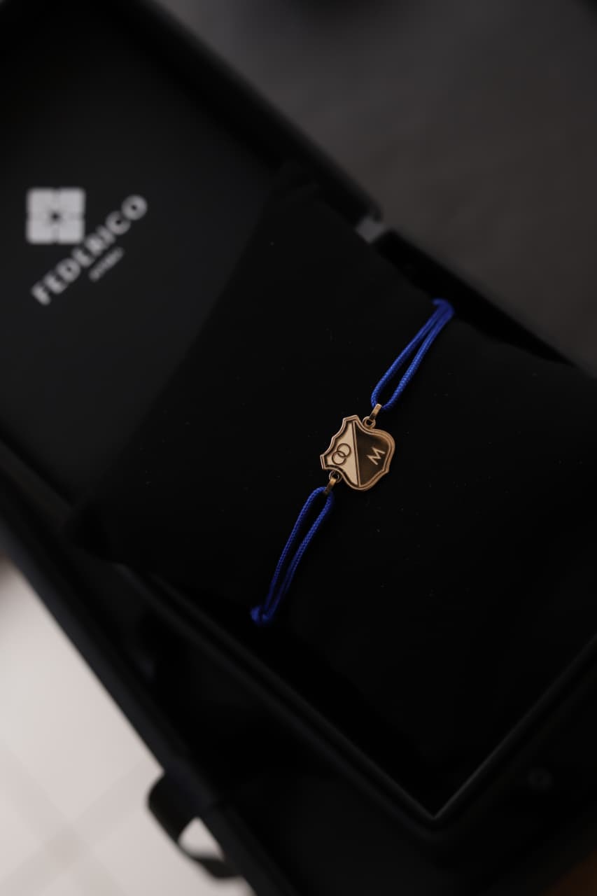 Millonarios FC bracelet oro 18kt
