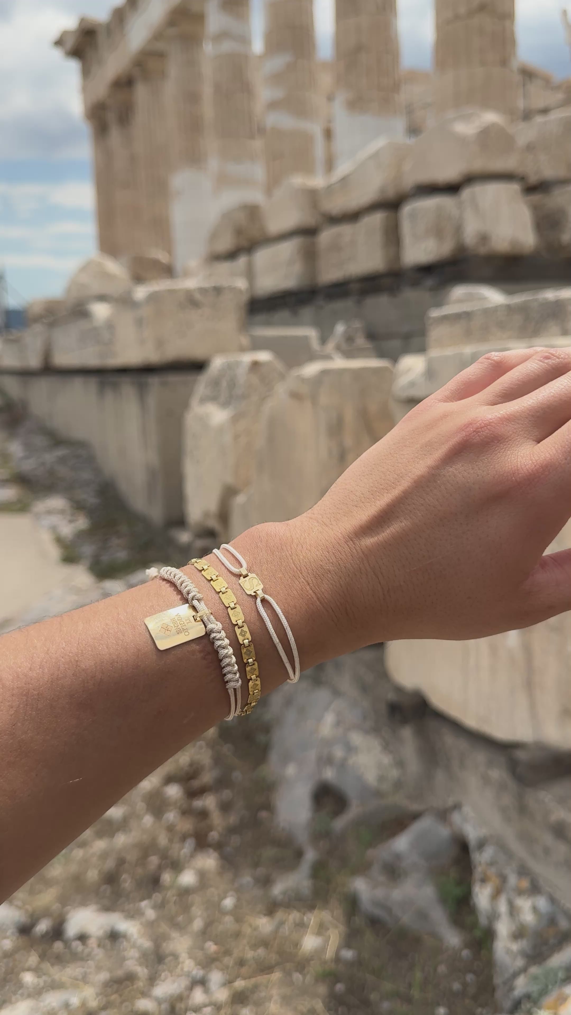 Imperious pulsera en oro solido de 18kt