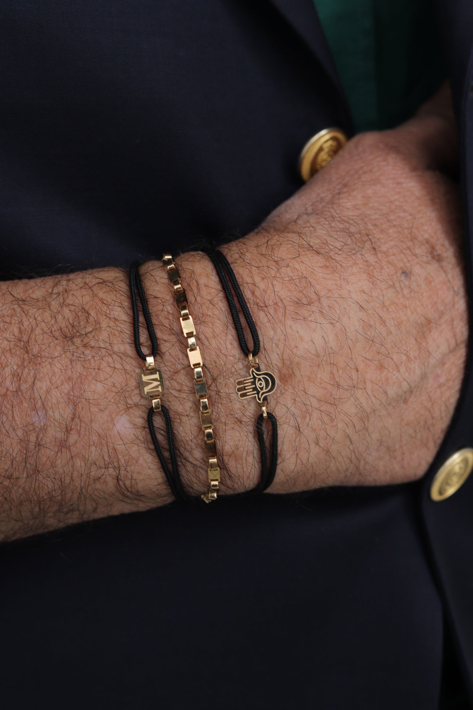 Fortuna bracalet oro solido 18kt