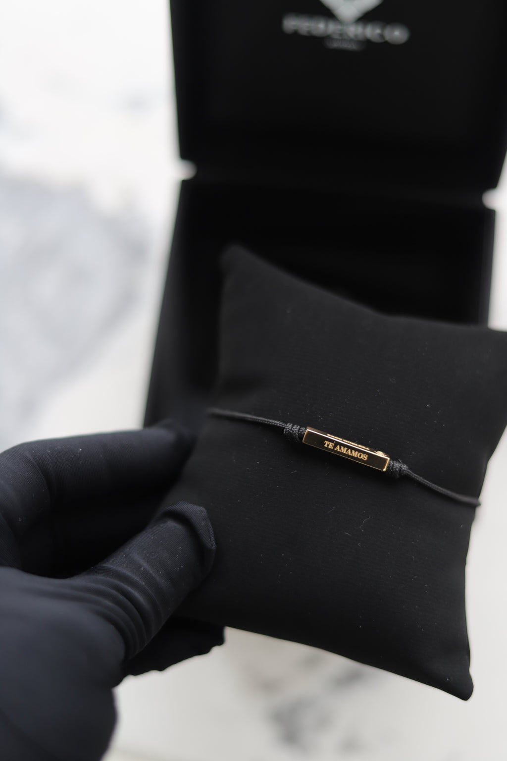Golden cube cordon oro 18kt