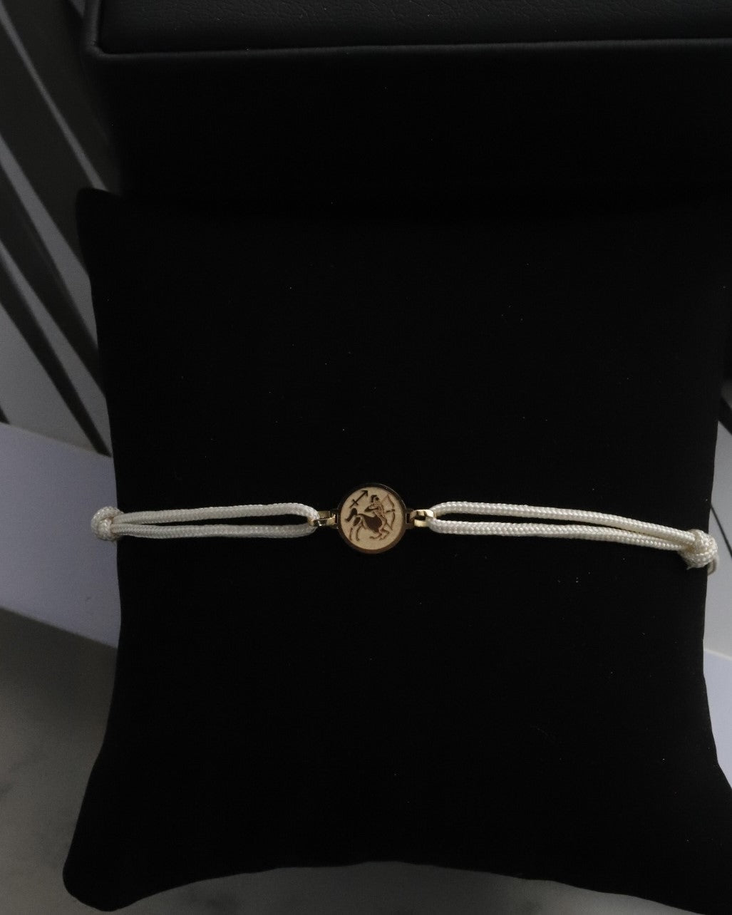 Sagitario Zodiaco oro 18kt pulsera