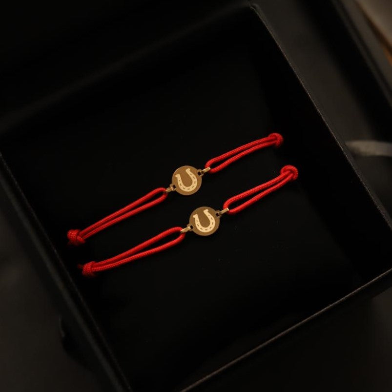 Combo herradura esfera 18kt Bracelet