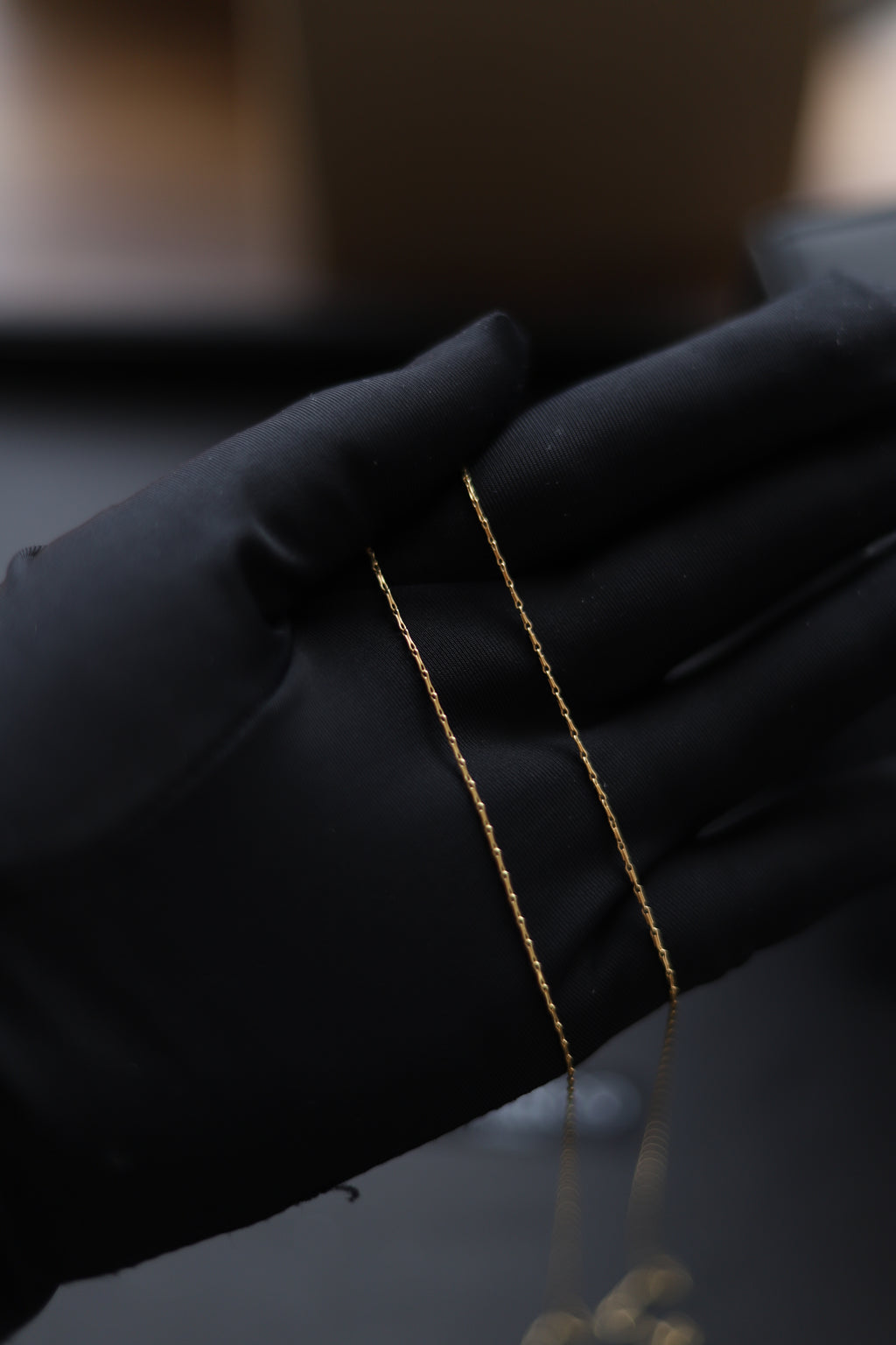 Cadena Destello Sagrado oro 18kt