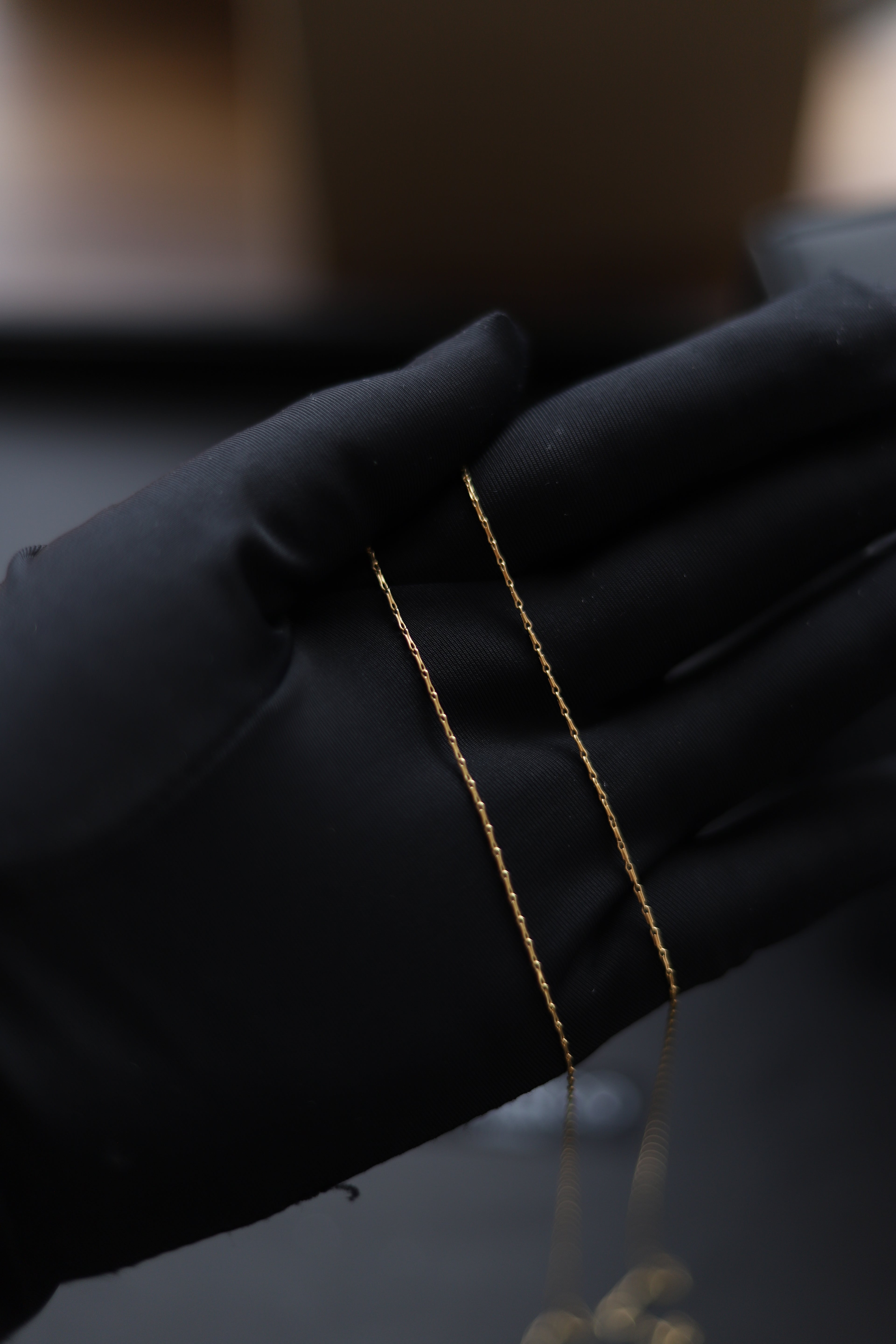 Cadena Destello Sagrado oro 18kt