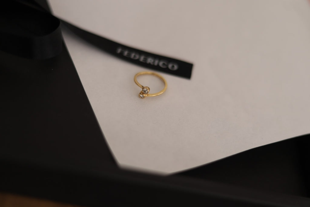Anillo Armonía oro 18 kt