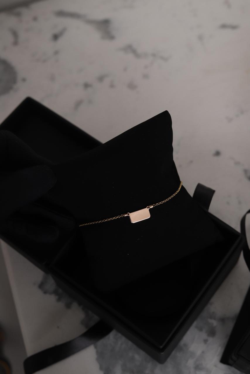 Pulsera Minimal Gold oro 18 kt