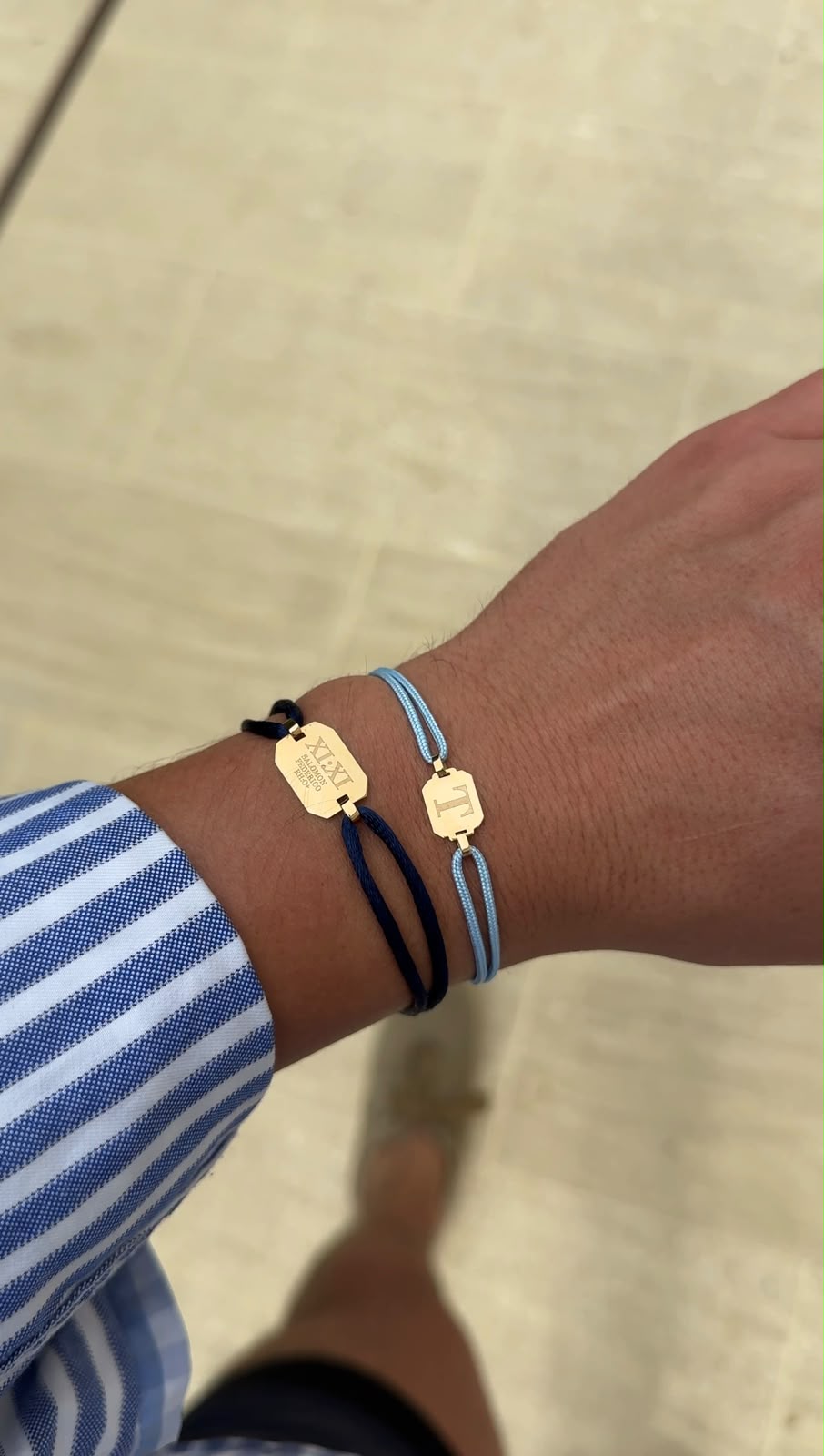 Pulsera Mini roma oro 18kt