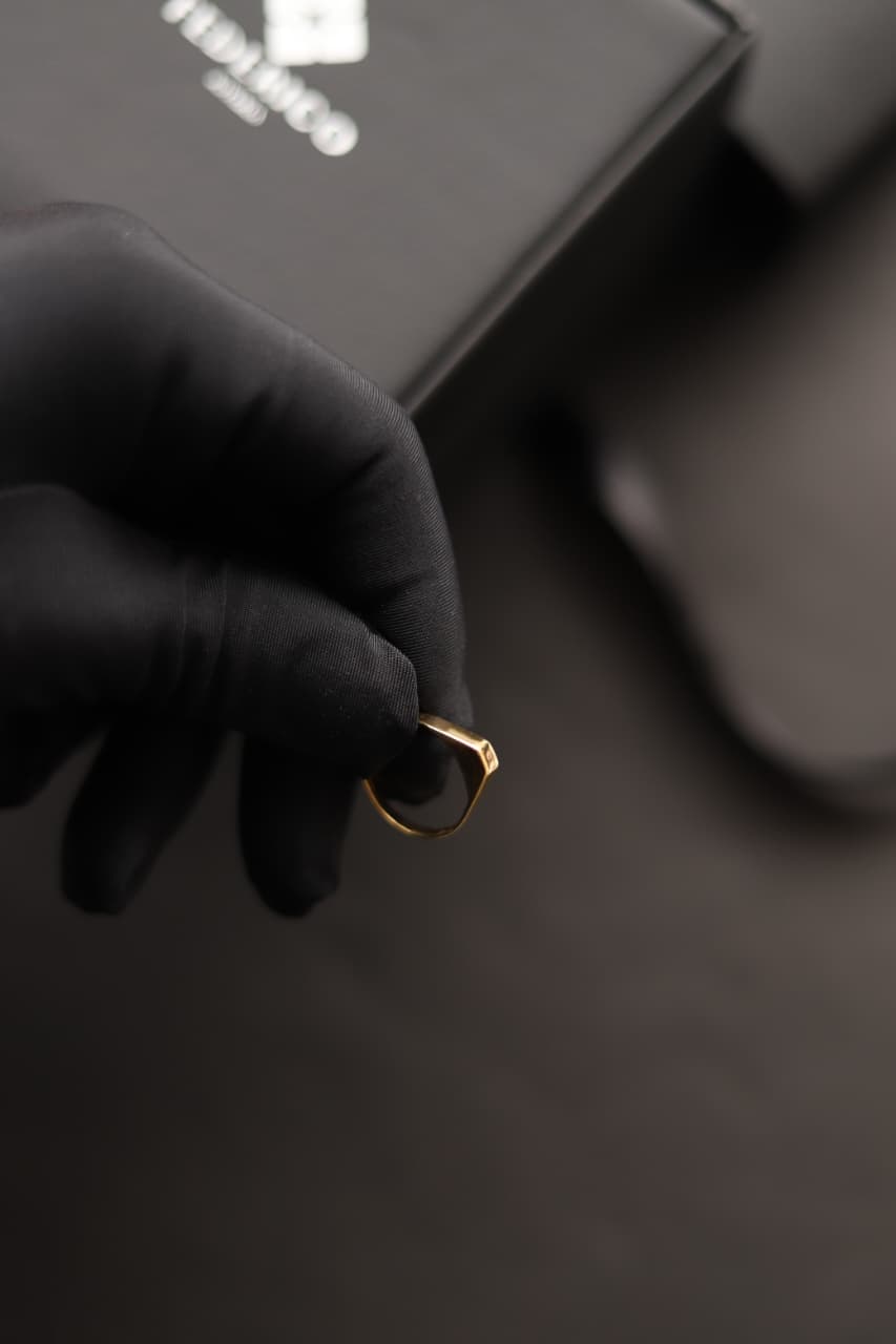 Anillo sello rectangular
