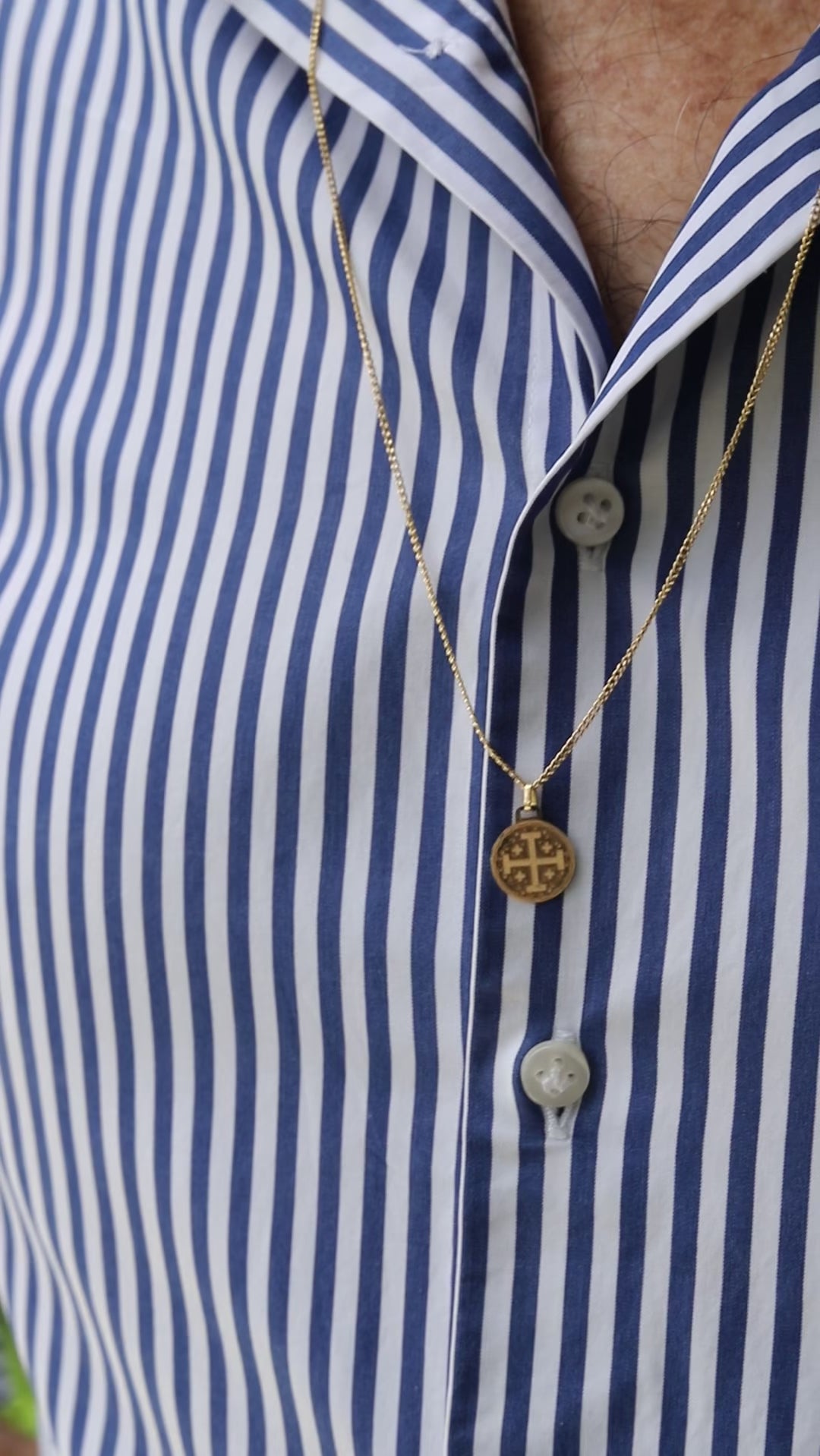 Cruz Oro dije 18kt