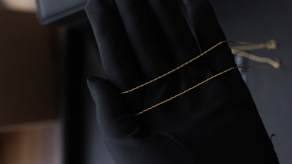 Cadena Destello Sagrado oro 18kt