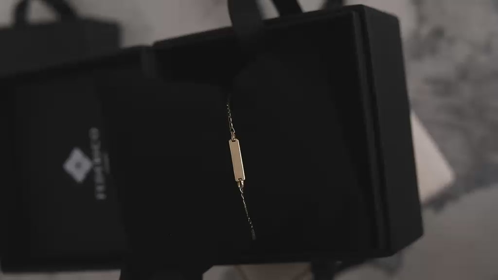 Mini esclava oro de 18 Kt