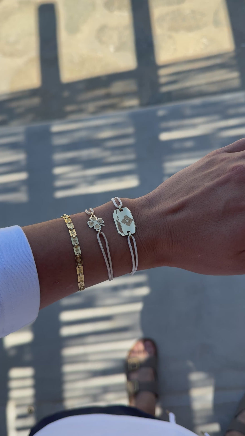 Pulsera ROMA en oro de 18kt