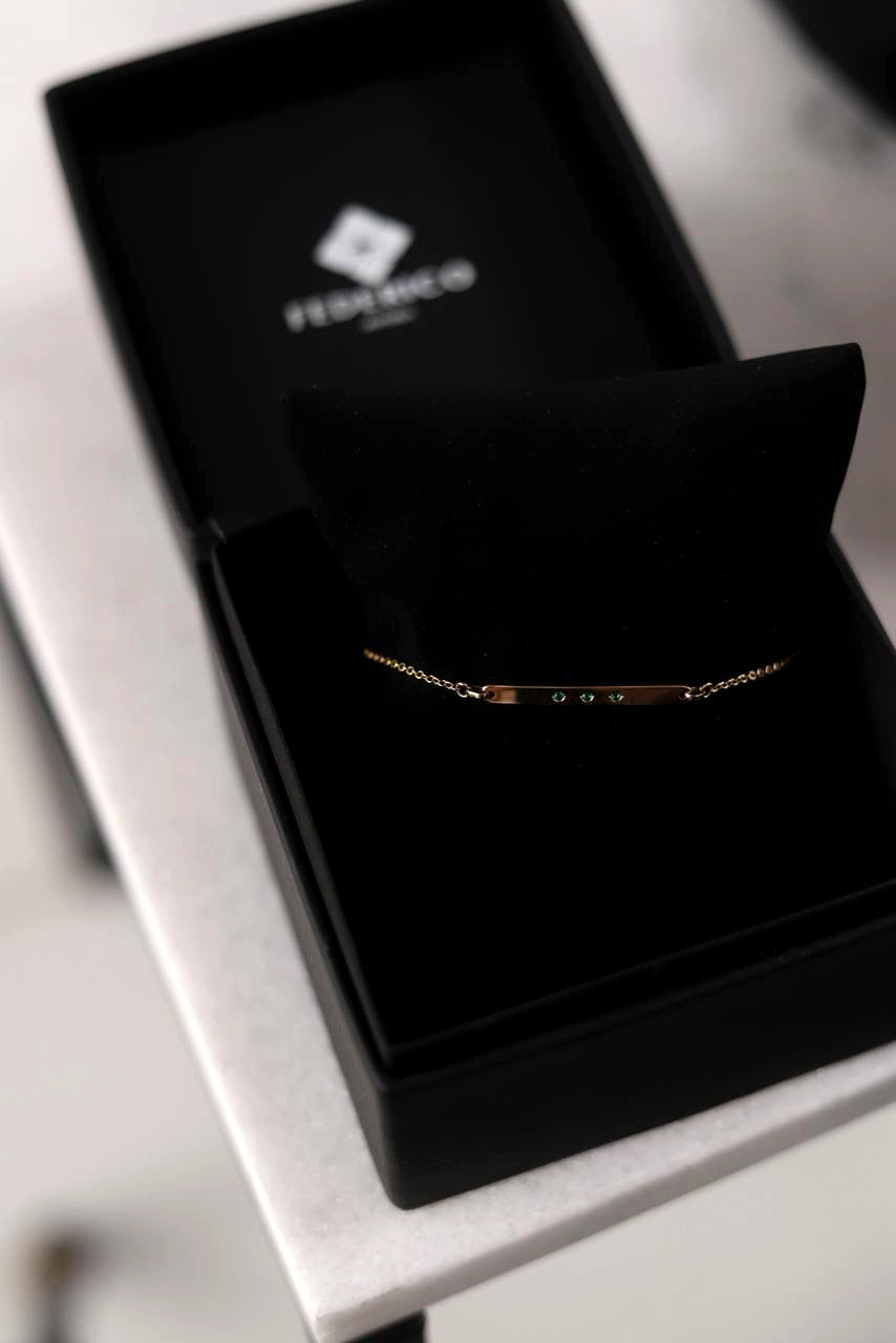 Pulsera Brillo Eterno en Oro 18K